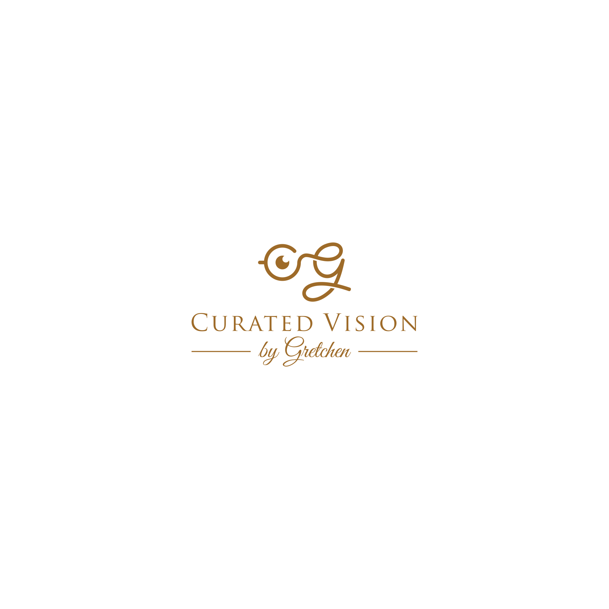 Logo Design by Masio_ for Curated Vision by Gretchen | Design #37727700