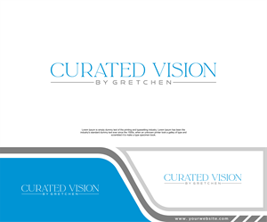 Logo Design by IKI IKU for Curated Vision by Gretchen | Design: #37715366