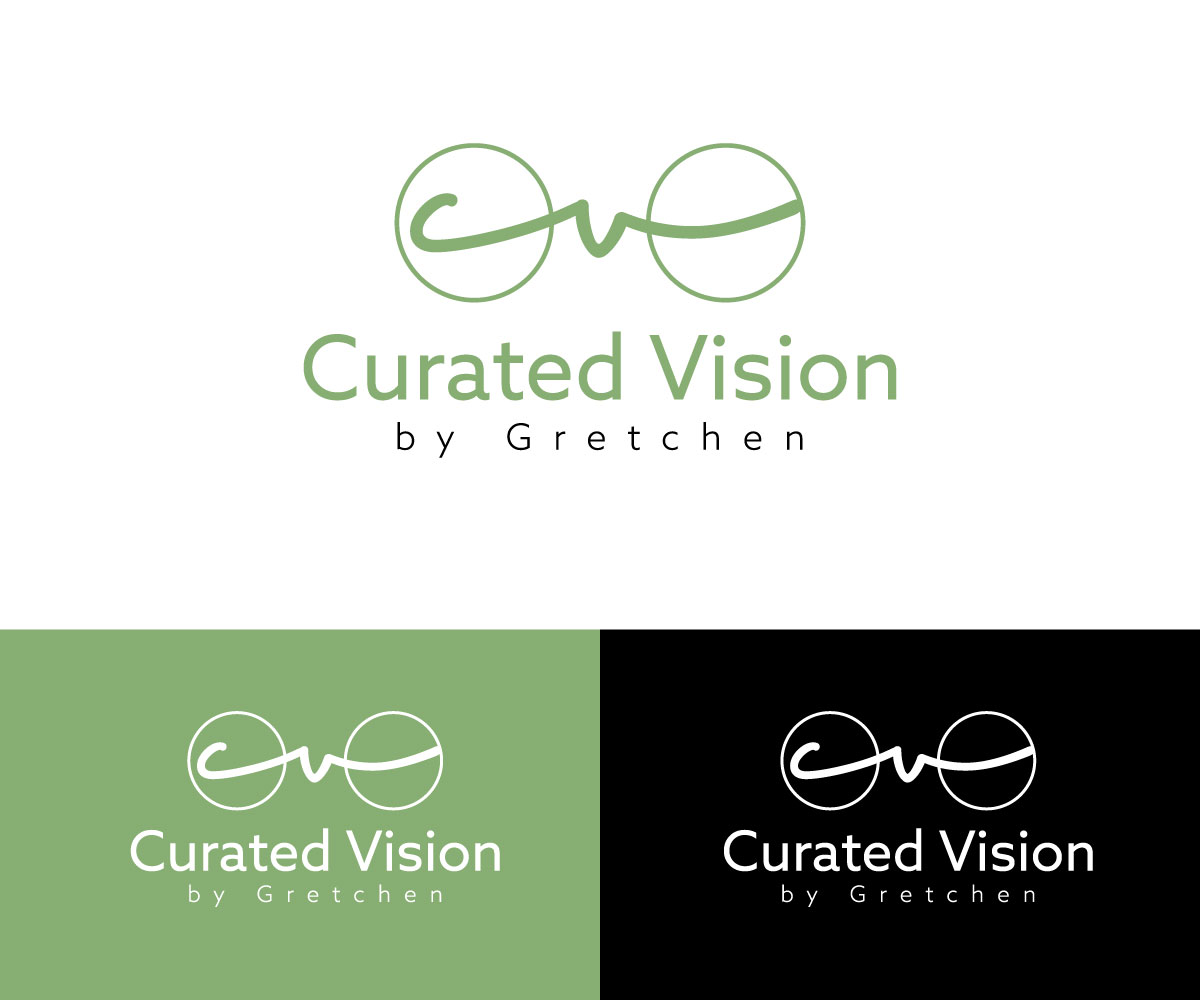 Logo Design by DesignMaker 2 for Curated Vision by Gretchen | Design #37720350