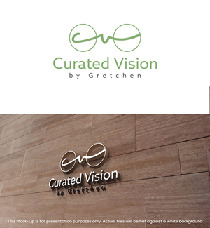Logo Design by DesignMaker 2 for Curated Vision by Gretchen | Design: #37720353