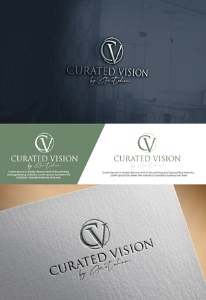 Logo Design by sulemani   creation for Curated Vision by Gretchen | Design: #37712864