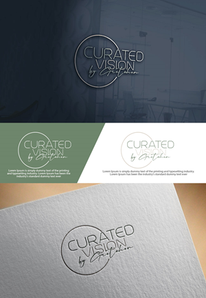 Logo Design by sulemani   creation for Curated Vision by Gretchen | Design: #37712865