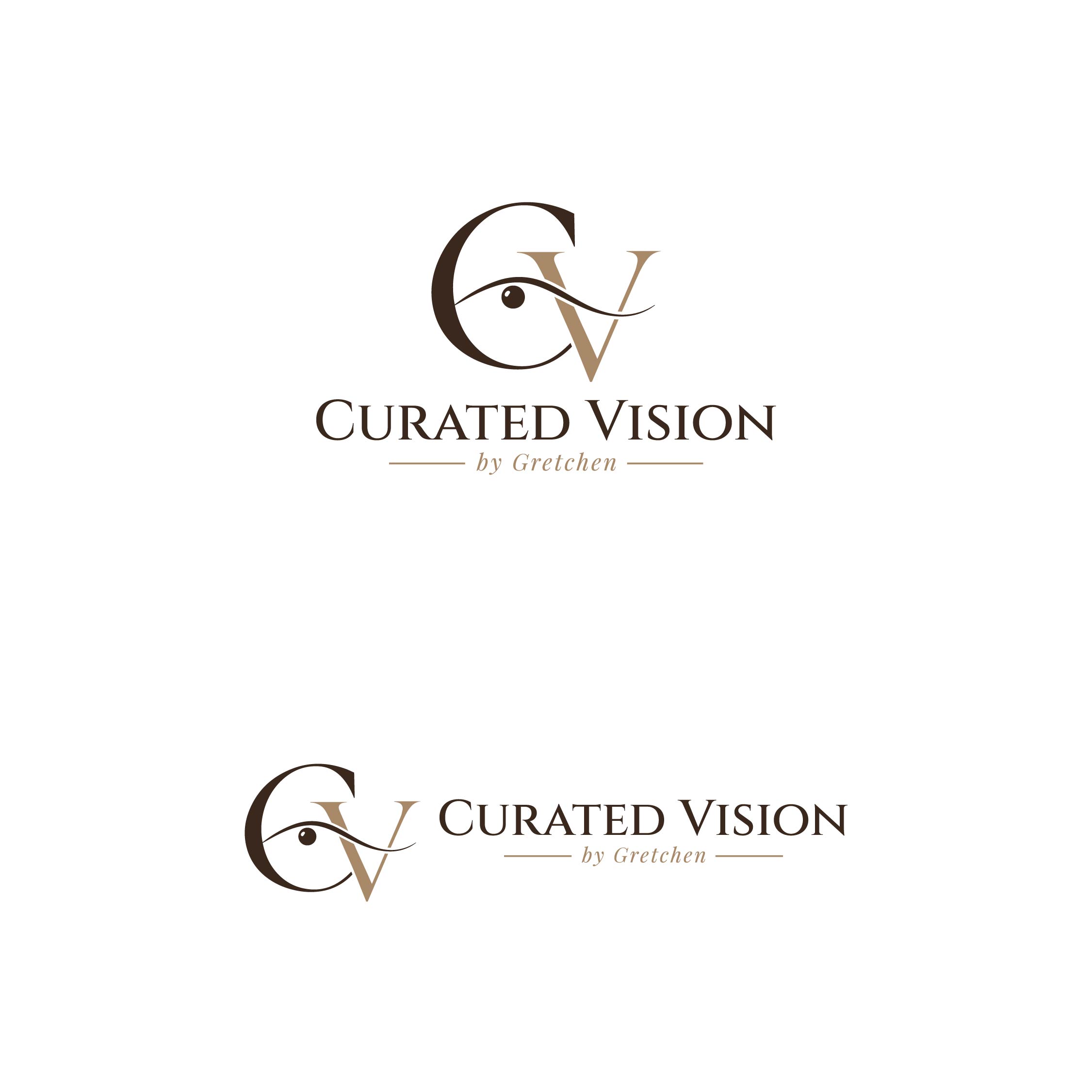 Logo Design by BANI GD for Curated Vision by Gretchen | Design #37715871