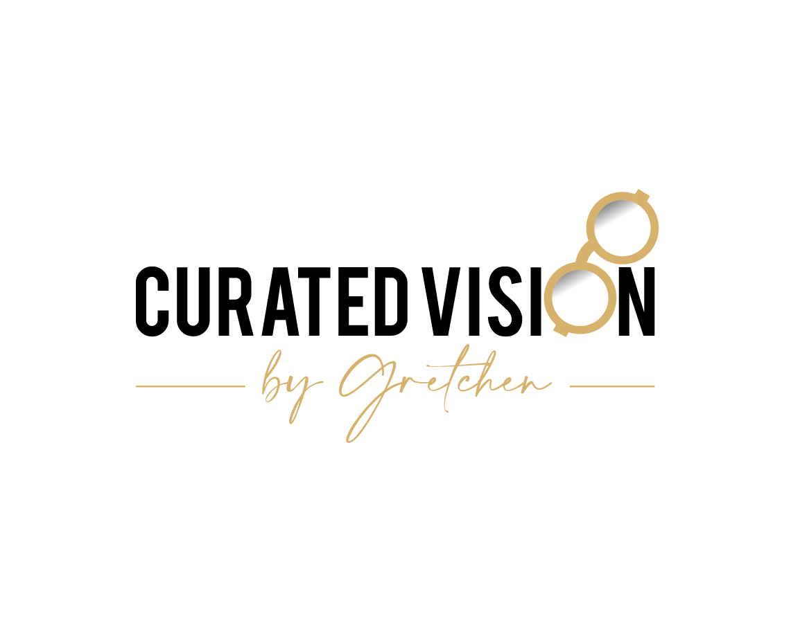 Logo Design by Zbiz for Curated Vision by Gretchen | Design #37720649