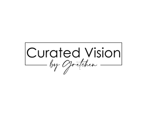 Logo Design by Zbiz for Curated Vision by Gretchen | Design: #37721319