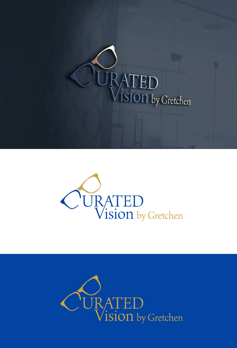 Logo Design by VisionCraft™ for Curated Vision by Gretchen | Design #37713183