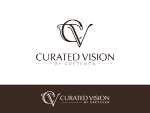 Logo Design by yozdesign for Curated Vision by Gretchen | Design: #37718464
