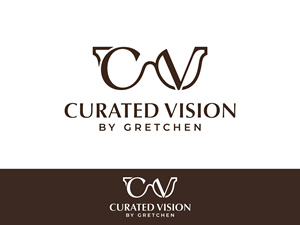 Logo Design by yozdesign for Curated Vision by Gretchen | Design: #37718471