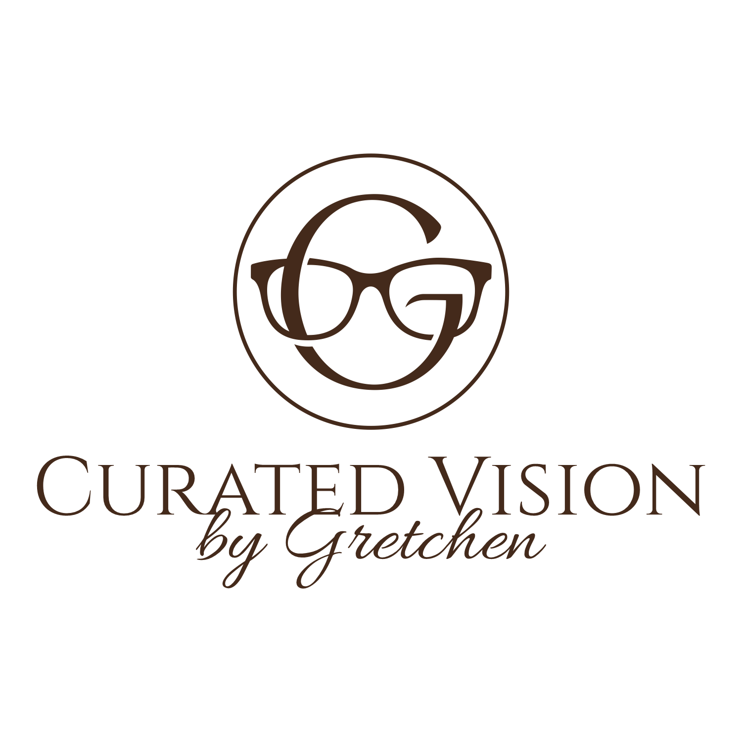 Logo Design by Eldmal Design for Curated Vision by Gretchen | Design #37712483