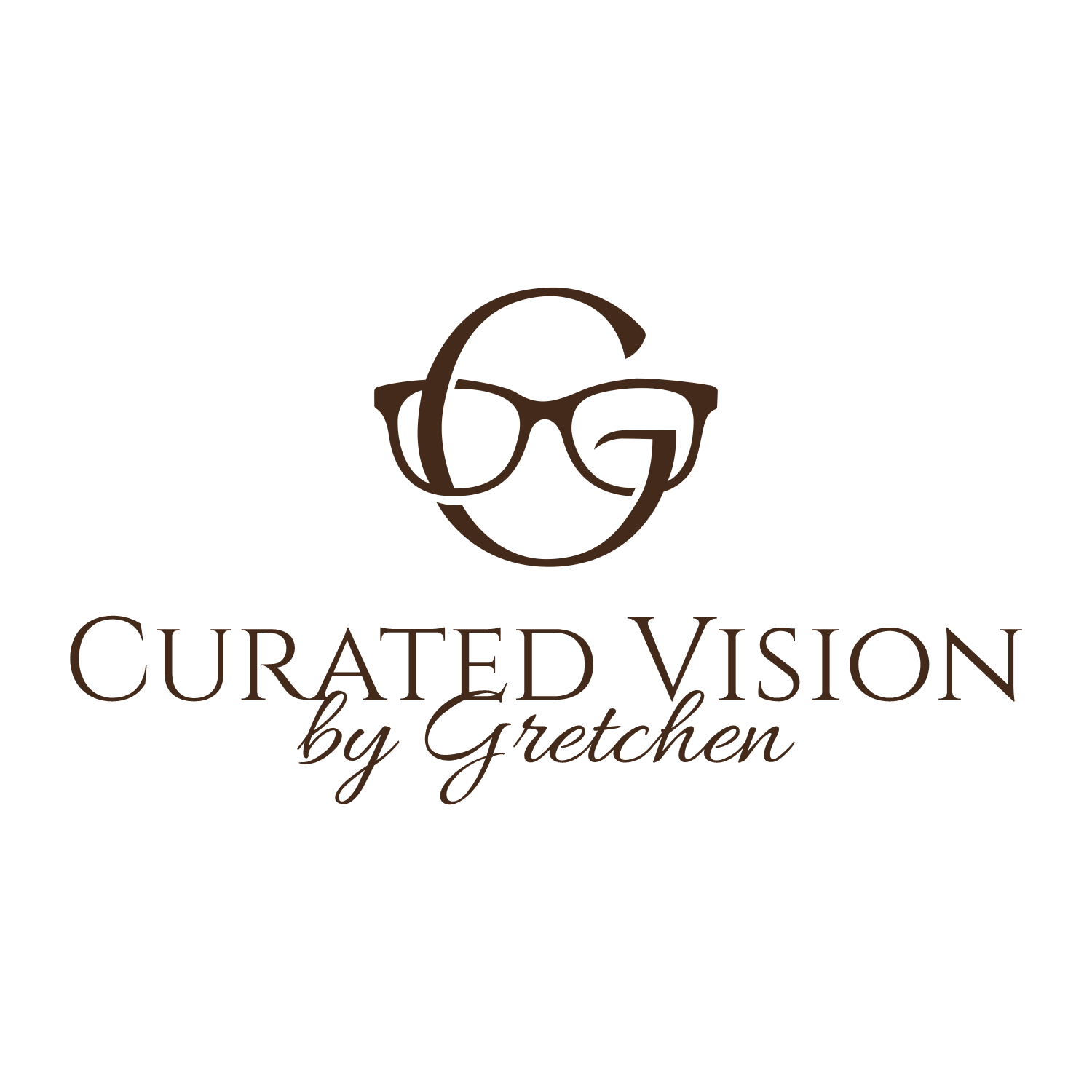 Logo Design by Eldmal Design for Curated Vision by Gretchen | Design #37715170
