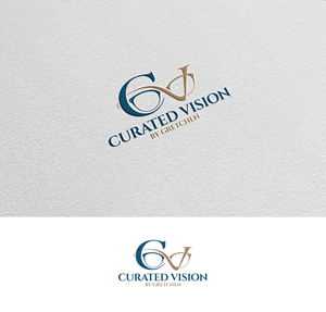 Logo Design by Afsana_Hoque for Curated Vision by Gretchen | Design: #37714128