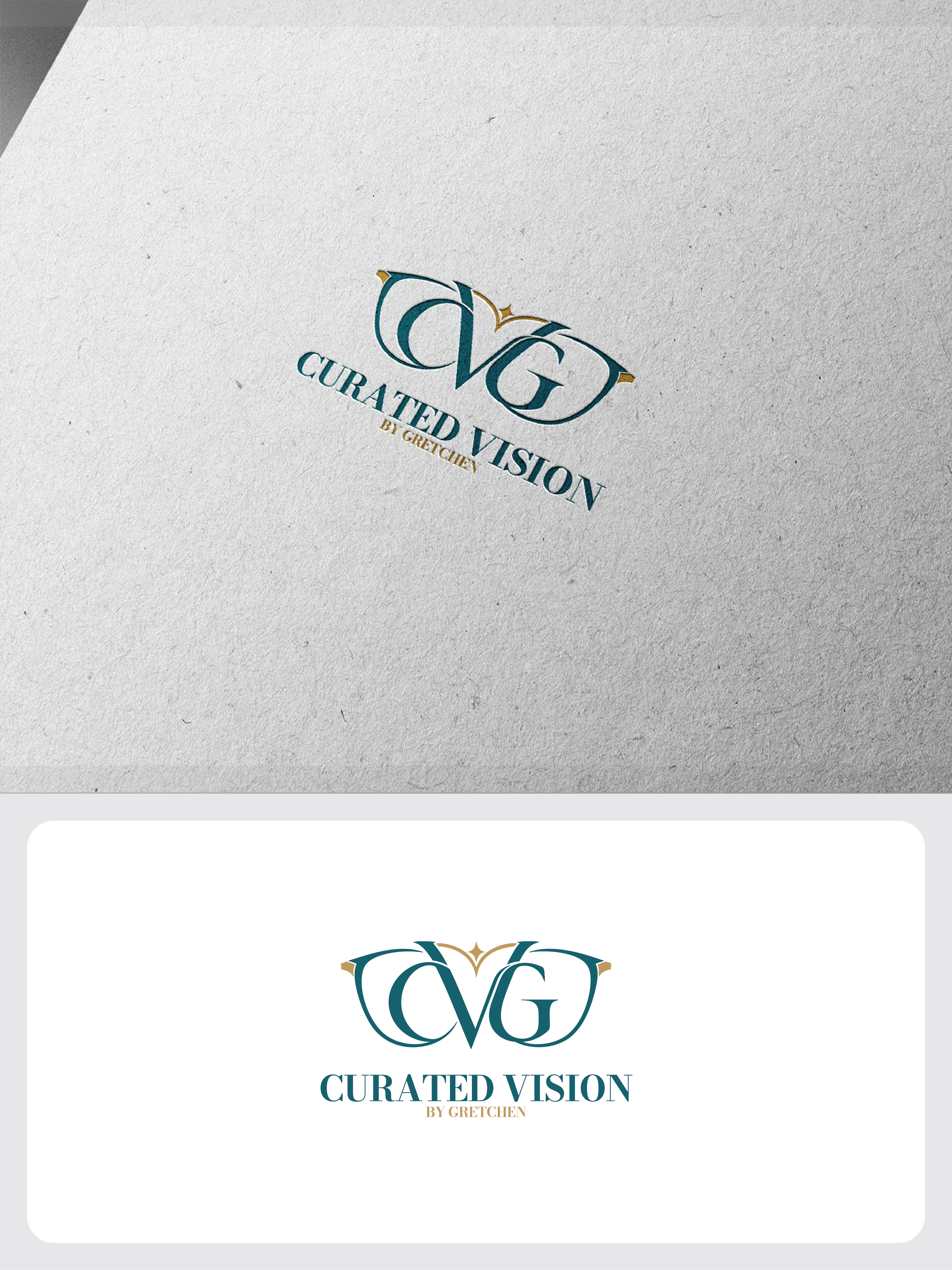 Logo Design by raju.creative for Curated Vision by Gretchen | Design #37712890