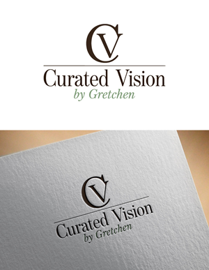 Logo Design by shekhor for Curated Vision by Gretchen | Design: #37721066