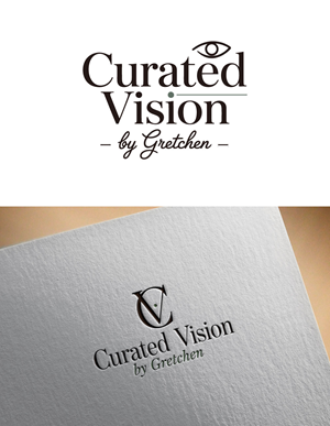 Logo Design by shekhor for Curated Vision by Gretchen | Design: #37721067