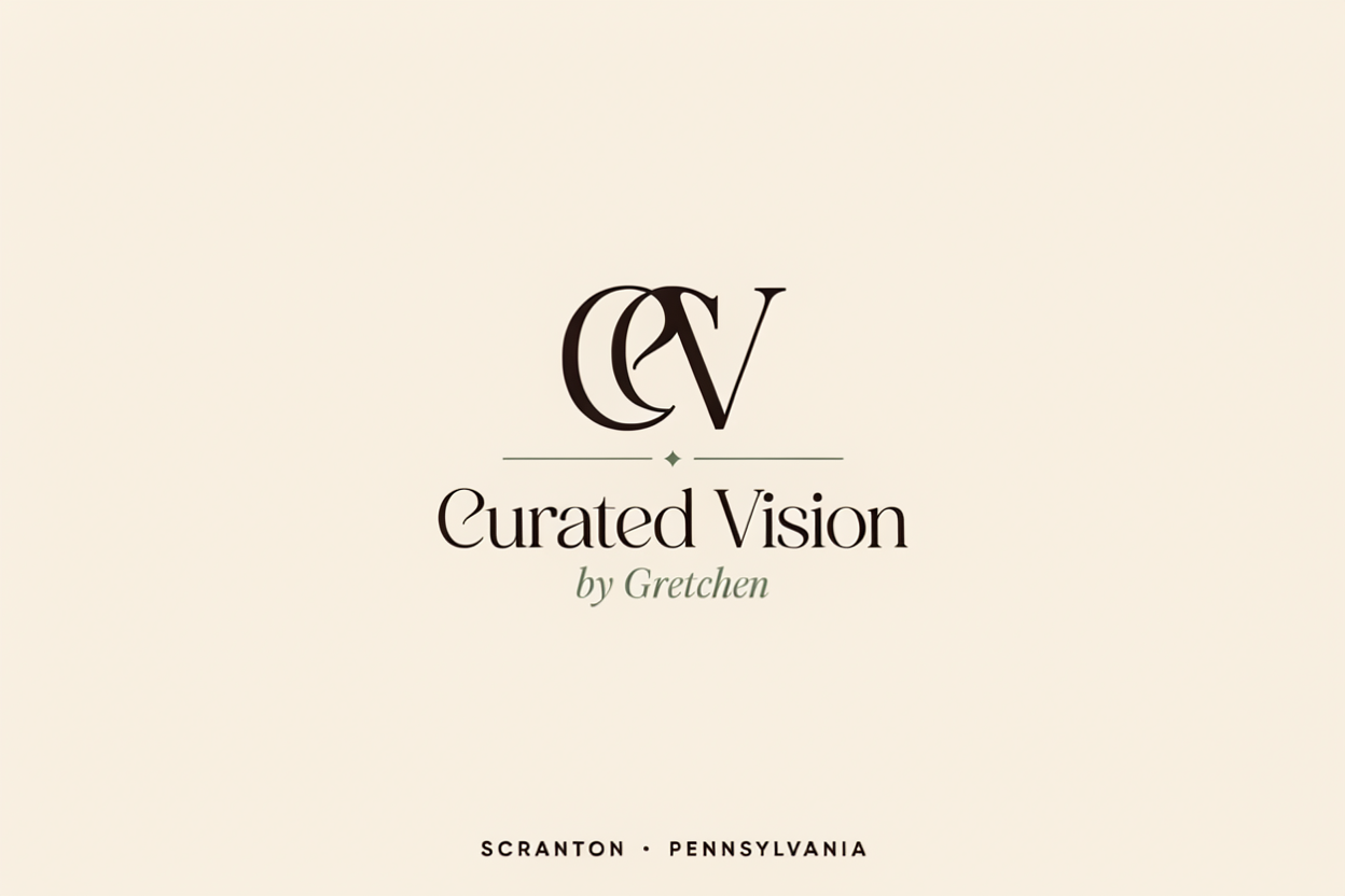 Logo Design by Nanas91 for Curated Vision by Gretchen | Design #37730565