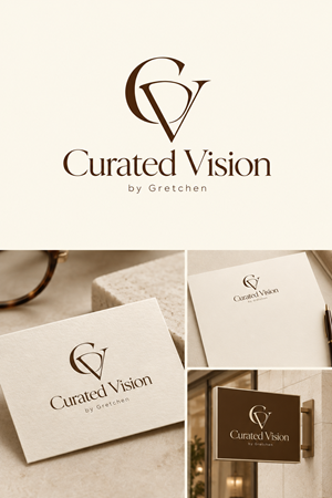 Logo Design by Nanas91 for Curated Vision by Gretchen | Design: #37738395