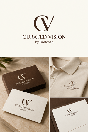 Logo Design by Nanas91 for Curated Vision by Gretchen | Design: #37738396