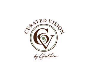 Logo Design by Mala Begum for Curated Vision by Gretchen | Design: #37713227