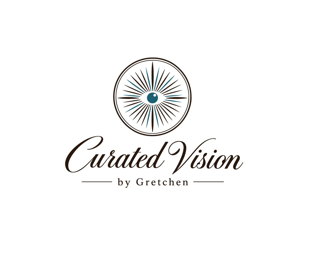 Logo Design by Mala Begum for Curated Vision by Gretchen | Design #37713230
