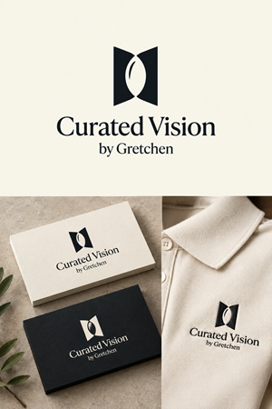 Logo Design by markume for Curated Vision by Gretchen | Design: #37738392