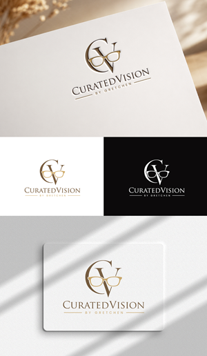 Logo Design by Oliver_Design for Curated Vision by Gretchen | Design: #37713325