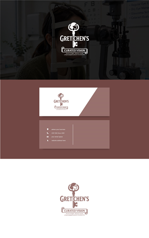 Logo Design by Annapoorna Design Co for Curated Vision by Gretchen | Design: #37723751