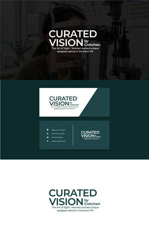 Logo Design by Annapoorna Design Co for Curated Vision by Gretchen | Design: #37723752