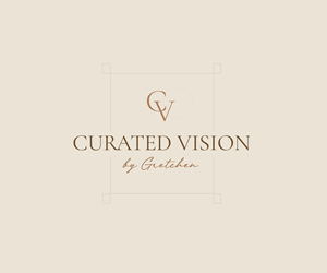 Logo Design by OmR786 for Curated Vision by Gretchen | Design: #37718729