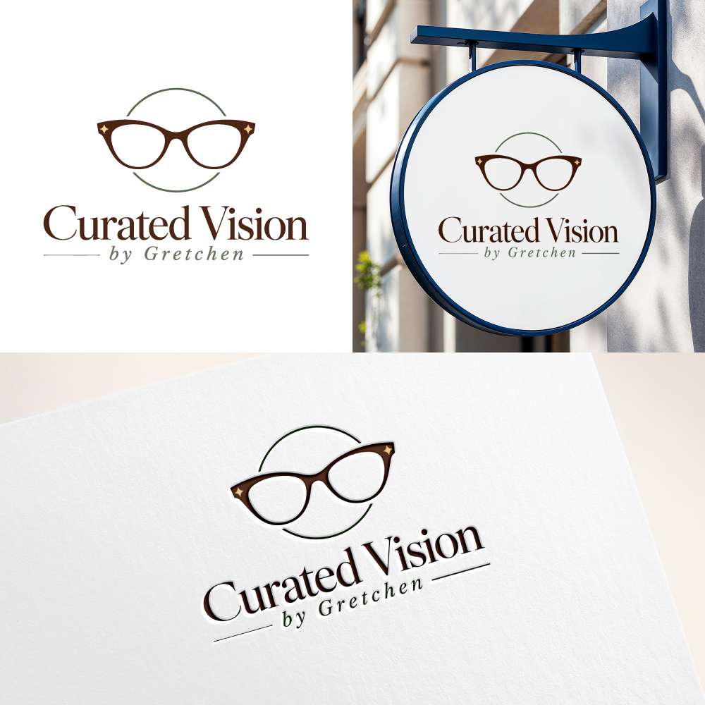 Logo Design by Virtuoso_designs for Curated Vision by Gretchen | Design #37715392