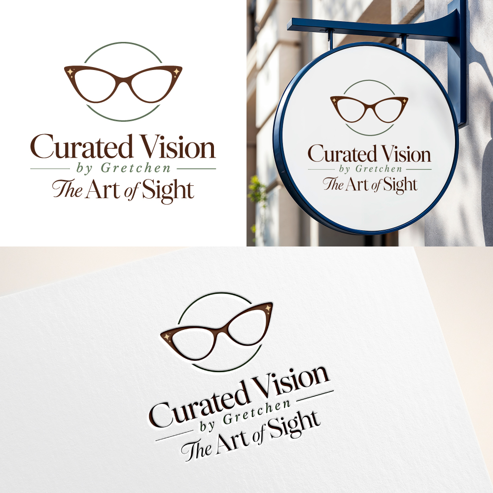 Logo Design by Virtuoso_designs for Curated Vision by Gretchen | Design #37721880