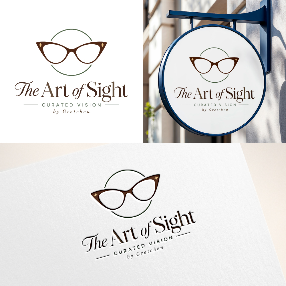 Logo Design by Virtuoso_designs for Curated Vision by Gretchen | Design #37721881