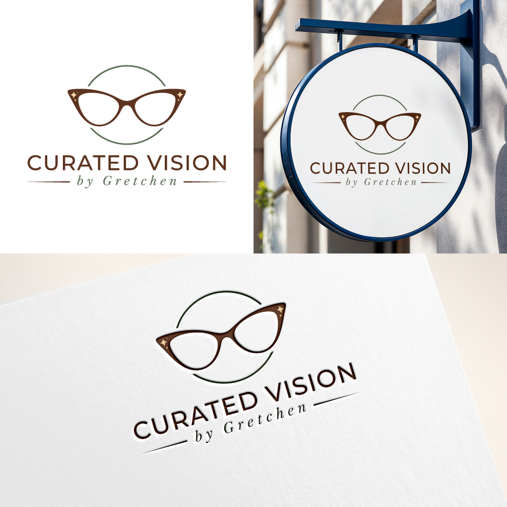 Logo Design by Virtuoso_designs for Curated Vision by Gretchen | Design #37724636