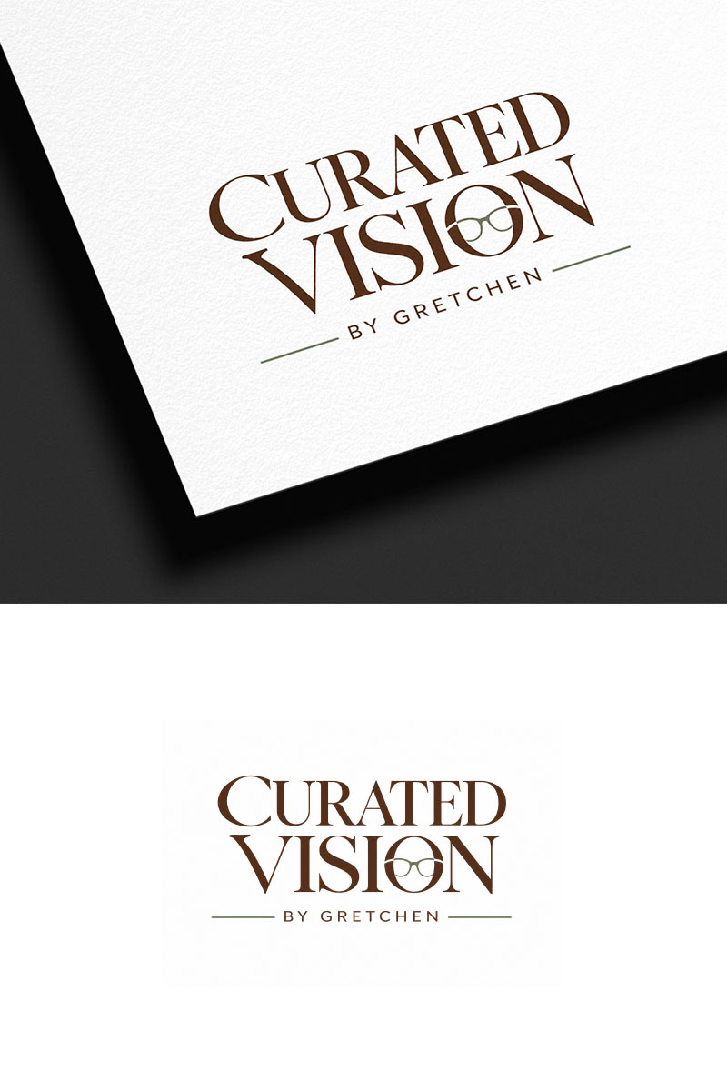 Logo Design by Z0omie99 for Curated Vision by Gretchen | Design: #37753511