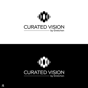 Logo Design by Sujit Banerjee for Curated Vision by Gretchen | Design: #37713376