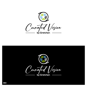 Logo Design by Sujit Banerjee for Curated Vision by Gretchen | Design: #37713378