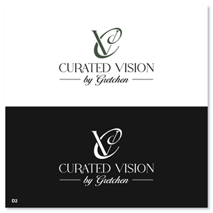 Logo Design by Sujit Banerjee for Curated Vision by Gretchen | Design: #37715729