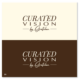 Logo Design by Sujit Banerjee for Curated Vision by Gretchen | Design: #37715730