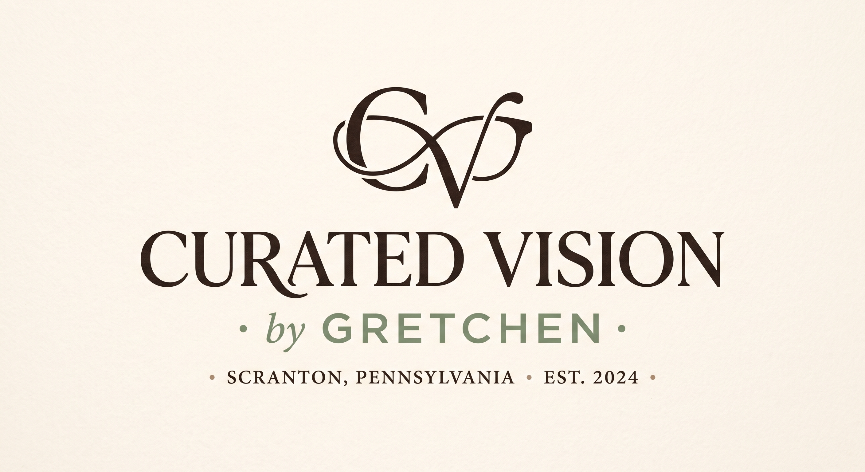 Logo Design by smokyy26 for Curated Vision by Gretchen | Design #37730564