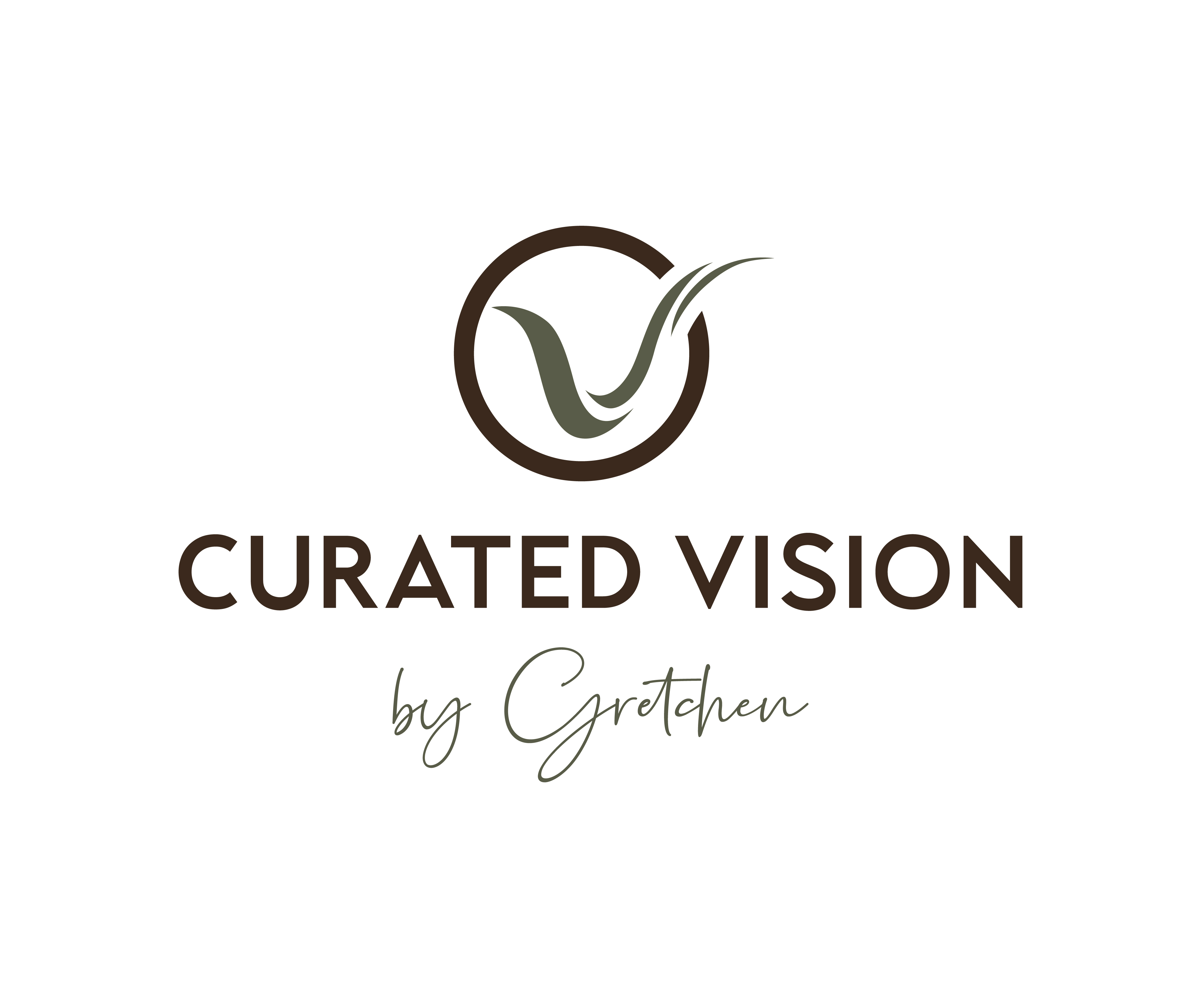 Logo Design by sushsharma99 for Curated Vision by Gretchen | Design #37713380