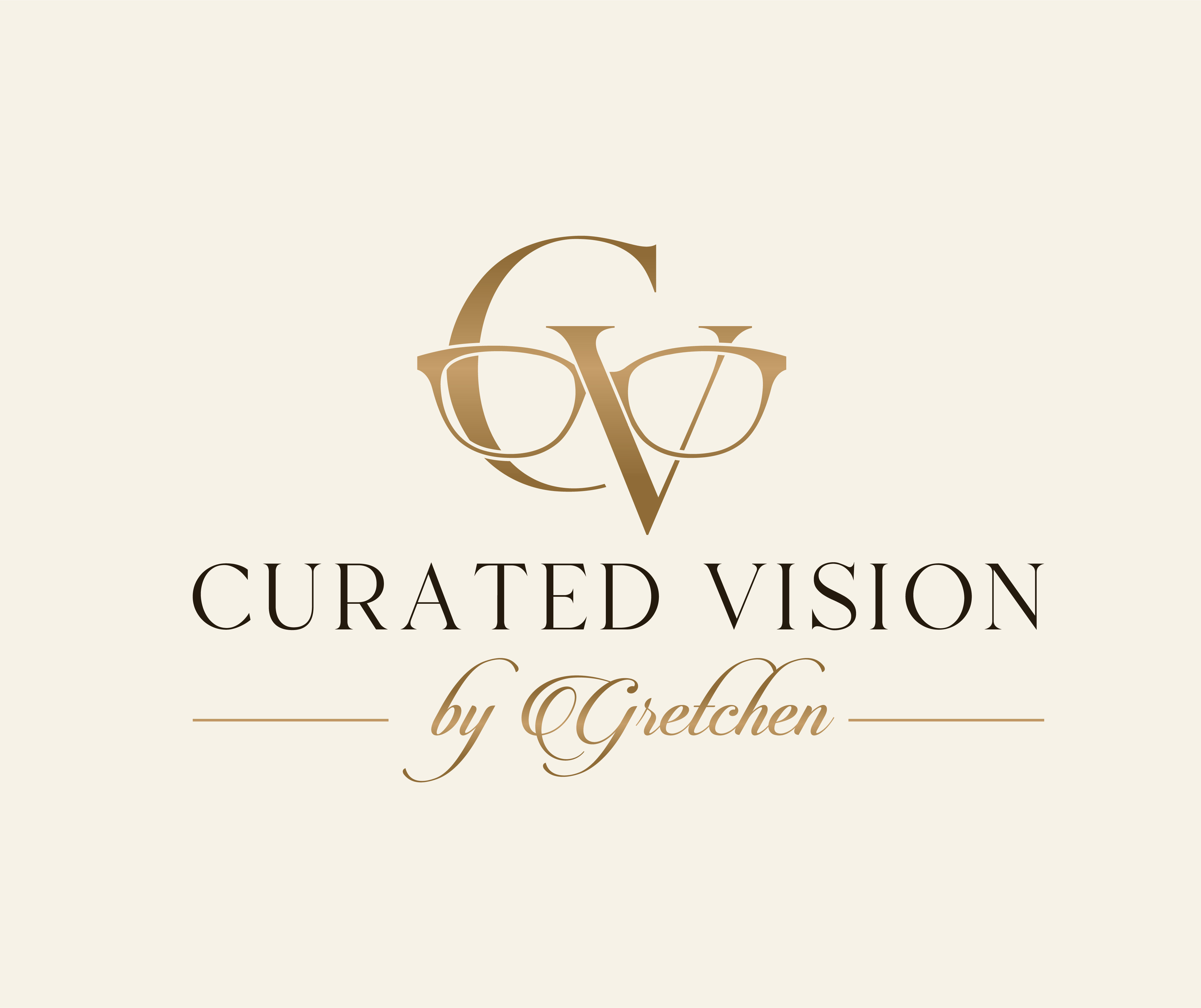 Logo Design by sushsharma99 for Curated Vision by Gretchen | Design #37728240