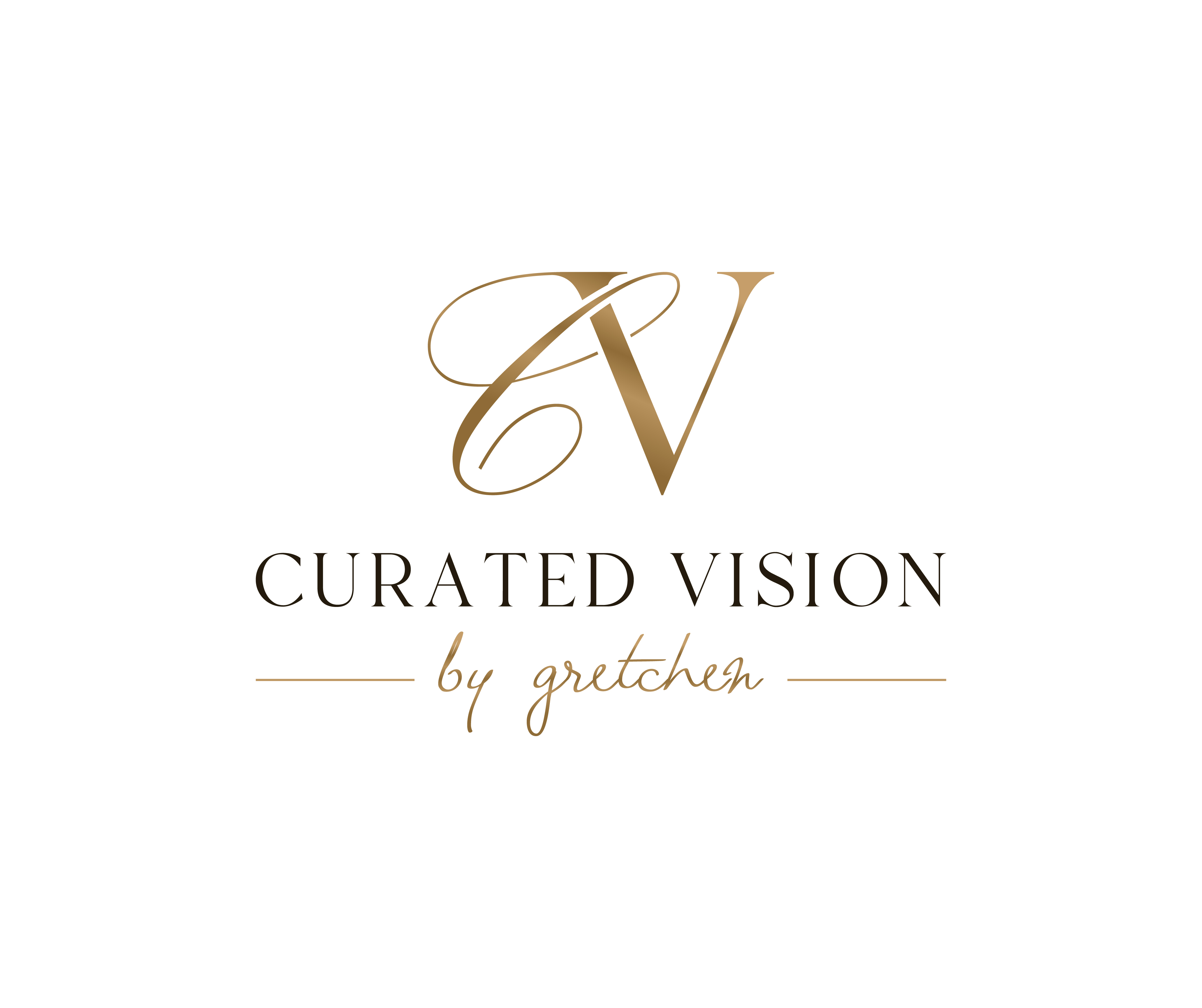 Logo Design by sushsharma99 for Curated Vision by Gretchen | Design #37728448