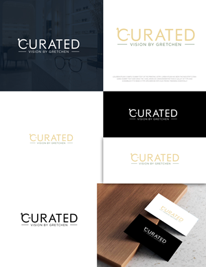 Logo Design by zebronicgraphic for Curated Vision by Gretchen | Design: #37716051