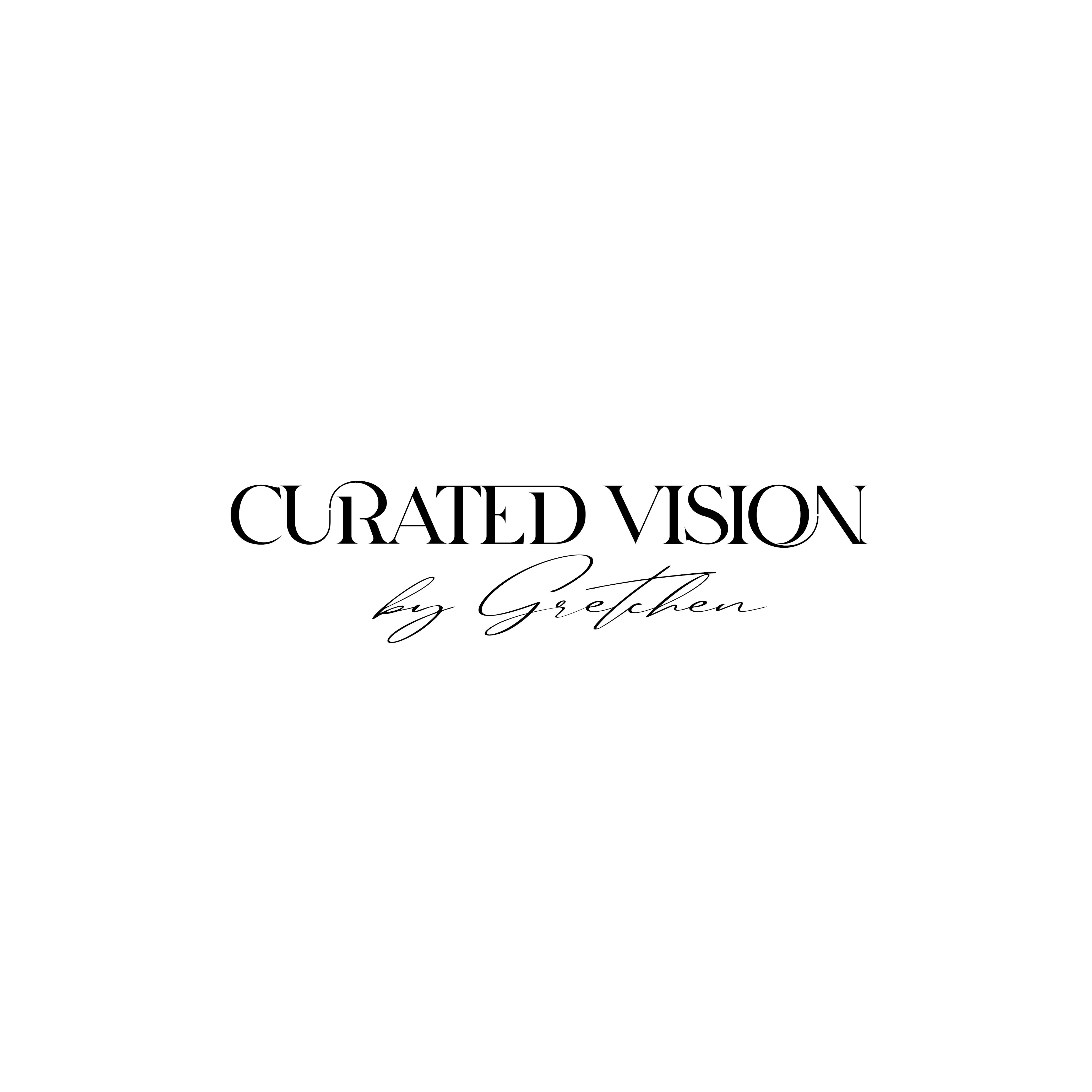 Logo Design by ares_h1 for Curated Vision by Gretchen | Design #37713442