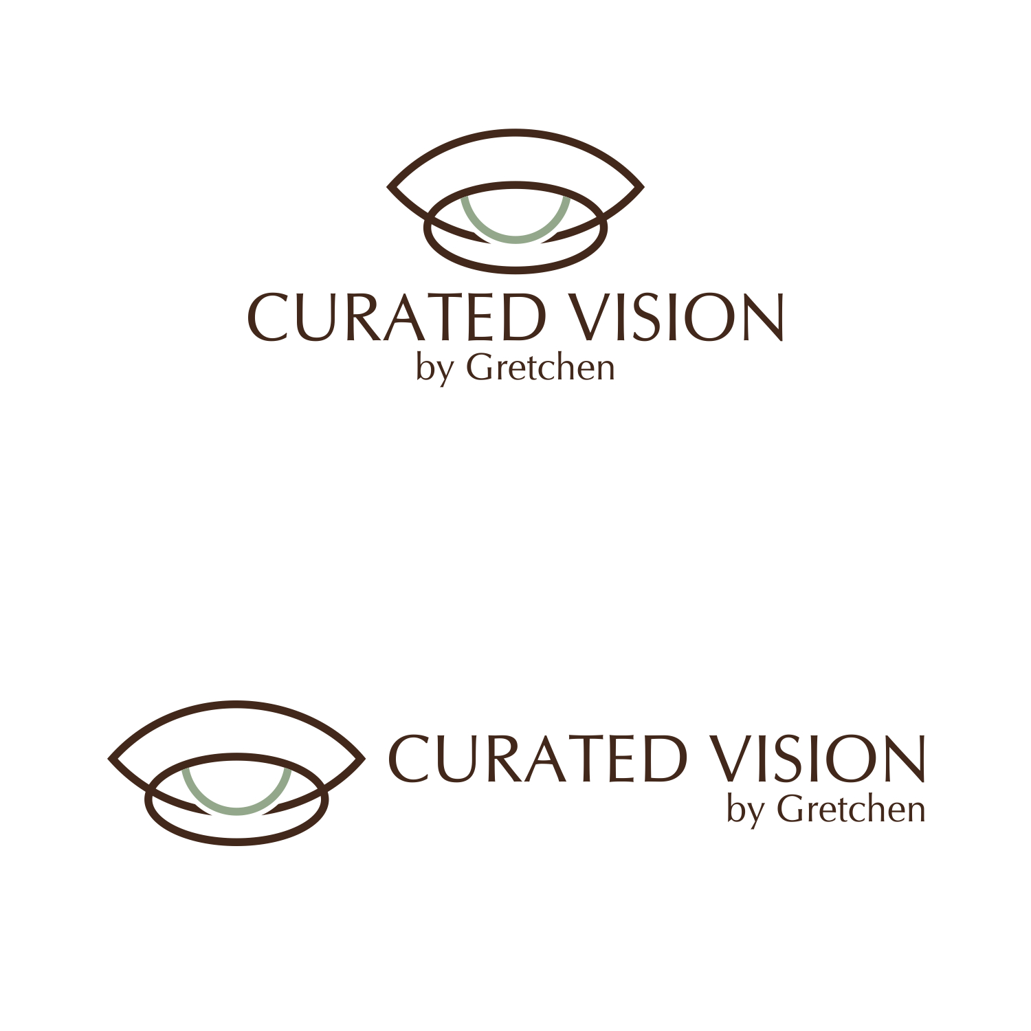 Logo Design by DigitalArt for Curated Vision by Gretchen | Design #37731188