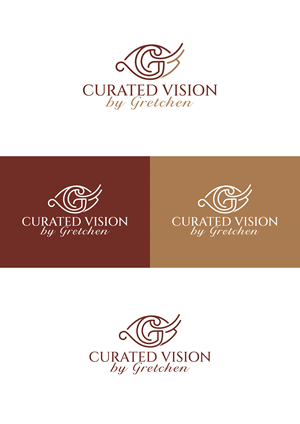 Logo Design by Maxo-Biz for Curated Vision by Gretchen | Design: #37713845