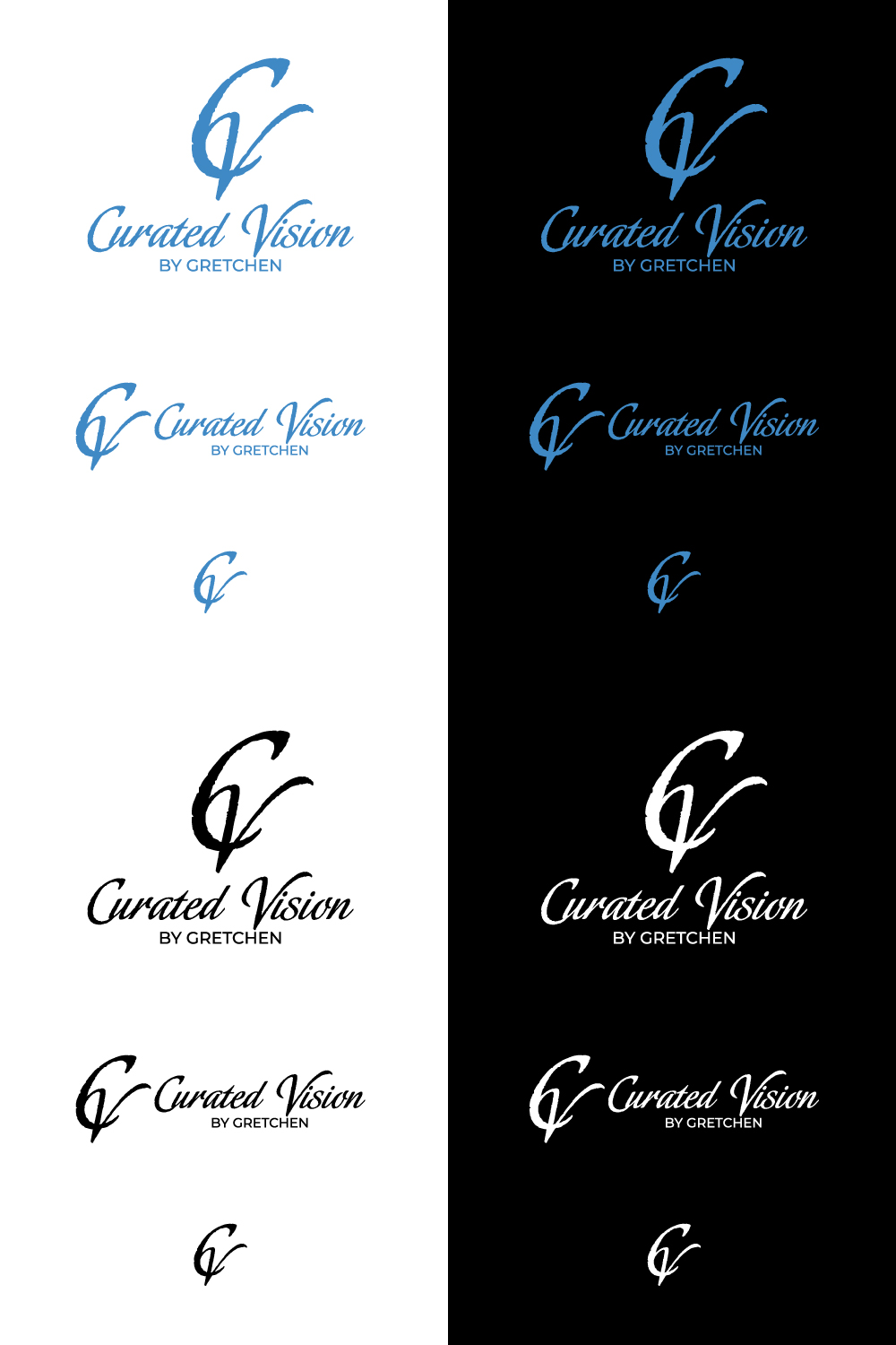 Logo Design by designA78 for Curated Vision by Gretchen | Design #37715228
