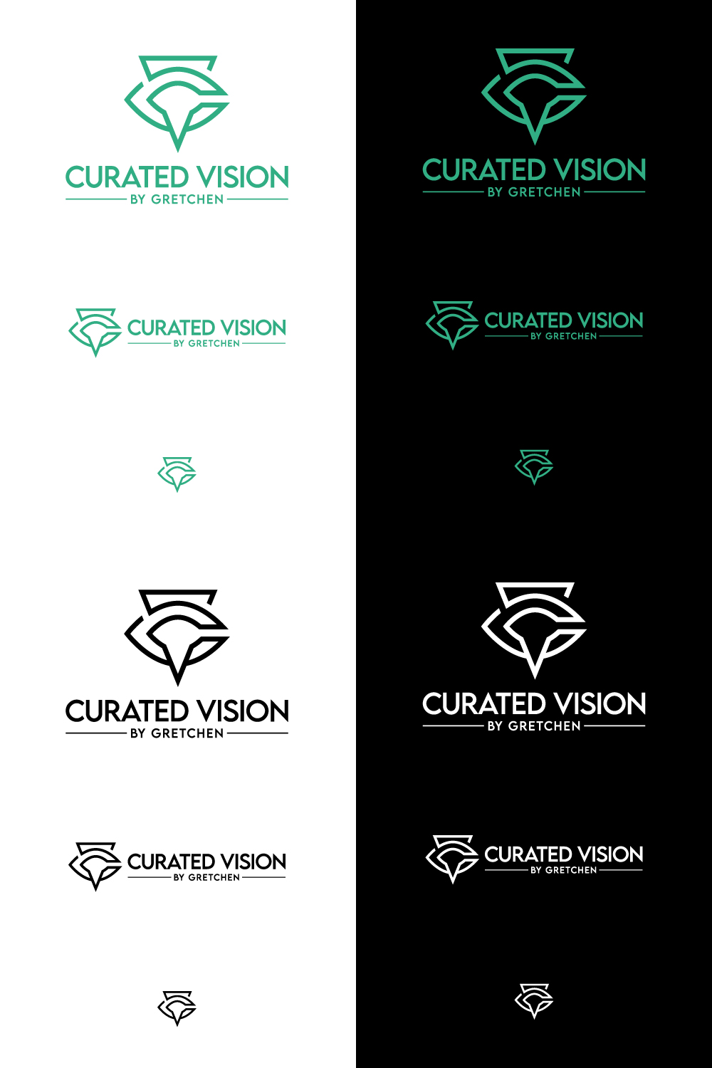Logo Design by designA78 for Curated Vision by Gretchen | Design #37715329
