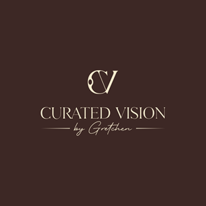 Logo Design by Ashani Bhattacharya for Curated Vision by Gretchen | Design #37716392