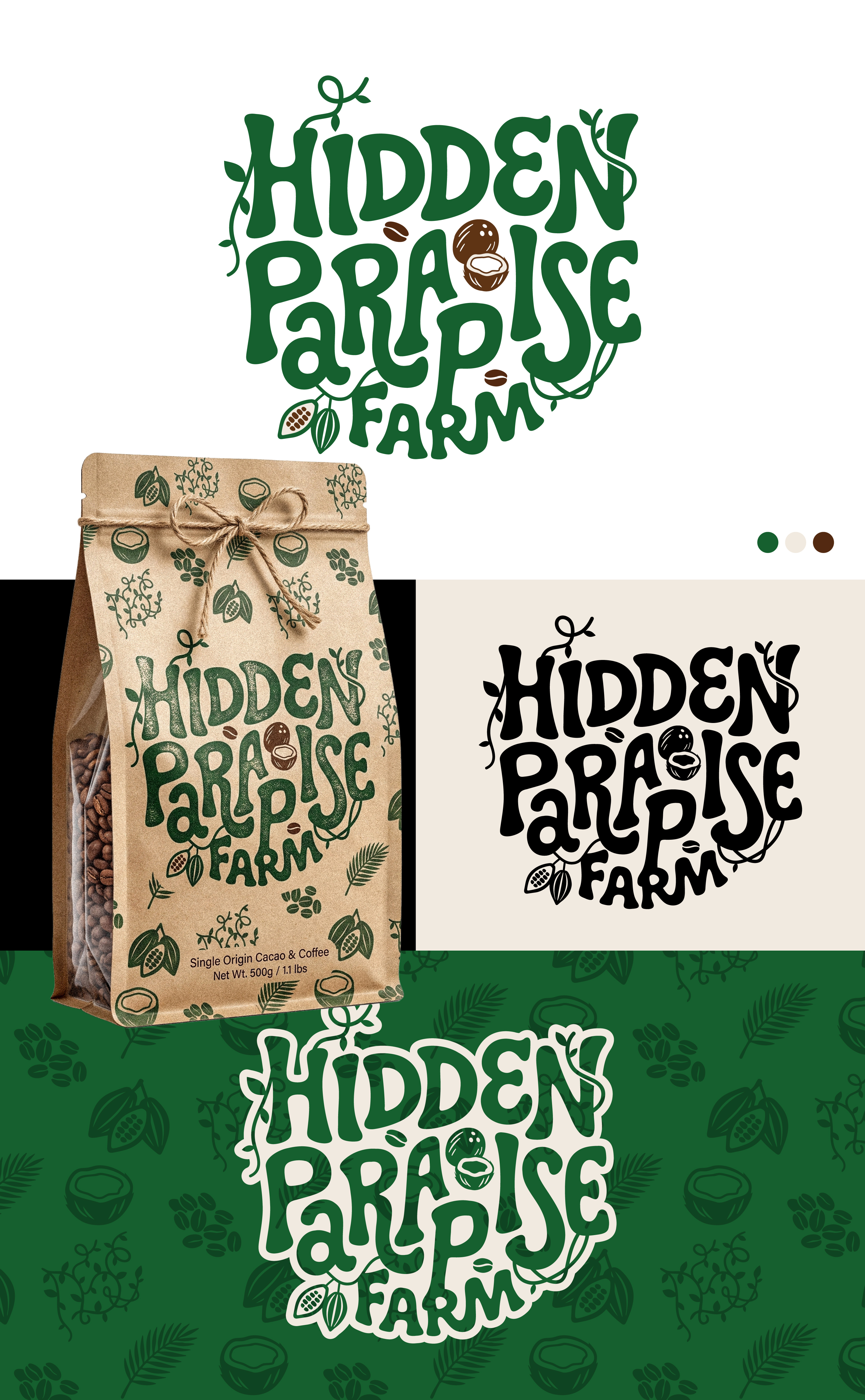 Logo Design by Duvai Studio for Hidden Paradise Farm | Design #37716440