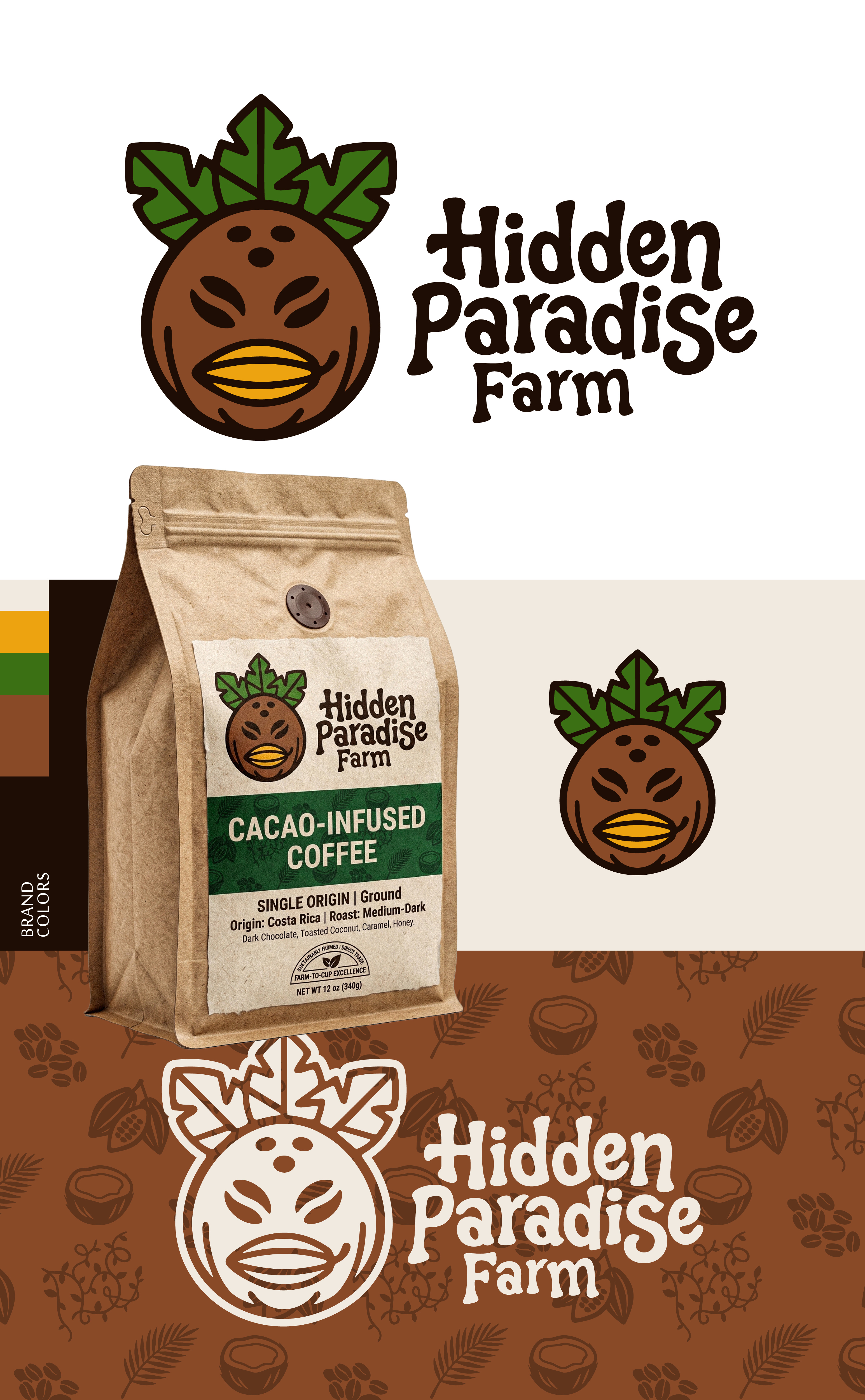Logo Design by Duvai Studio for Hidden Paradise Farm | Design #37718451